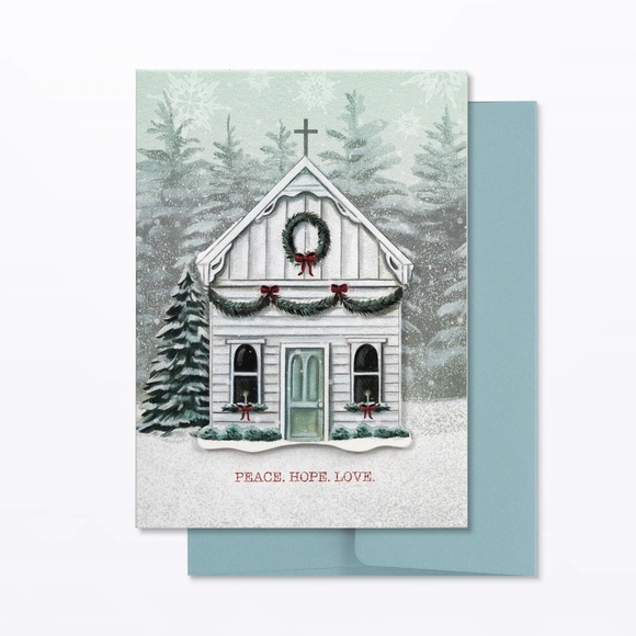 *BRAND NEW Winter Church Boxed Cards - Picture 3 of 4